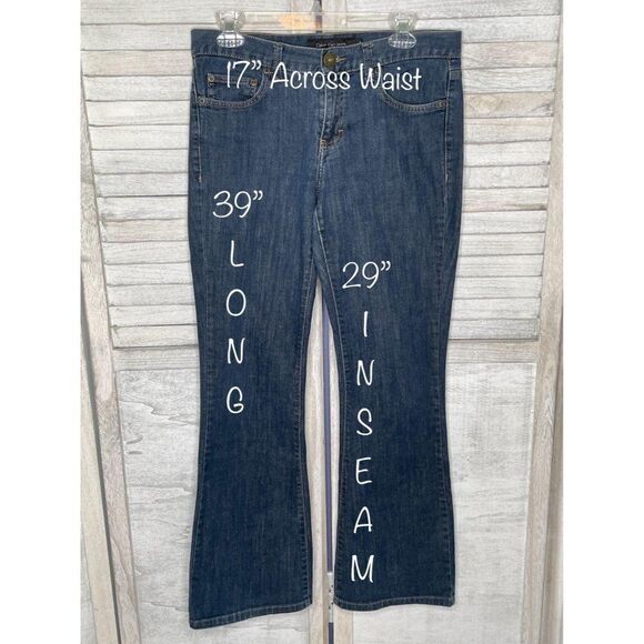 CALVIN KLEIN Jeans Flare Fit Size 6 - Picture 2 of 7